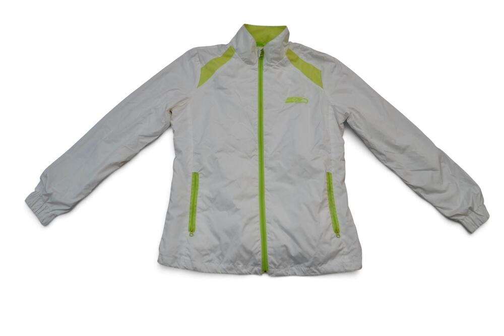 Seattle Seahawks Jacket Womens Medium White NFL Football Full Zip Team Apparel